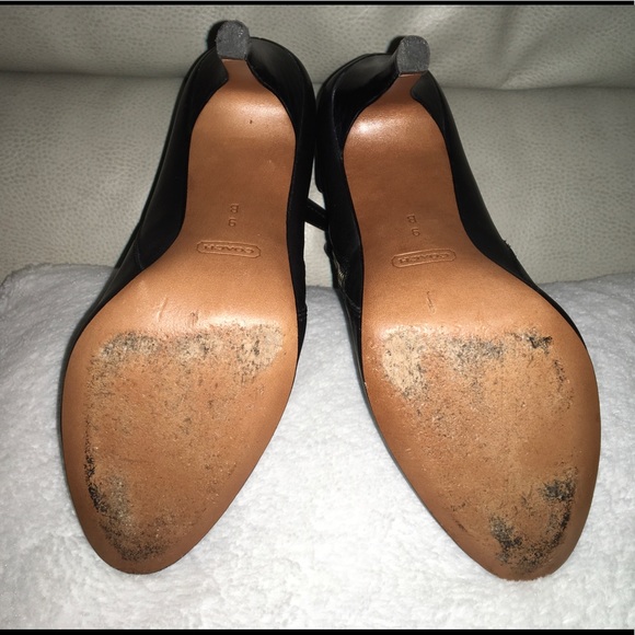 COACH Mackenna Soft Leather Boots - Picture 5 of 8